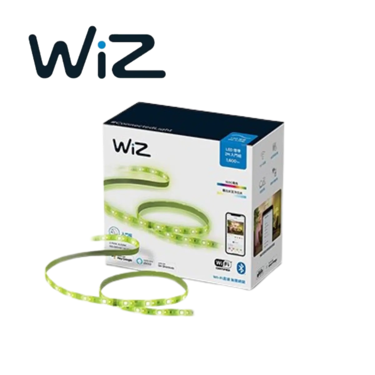 Philips 飛利浦 Wi-Fi WiZ 智慧照明 全彩燈帶